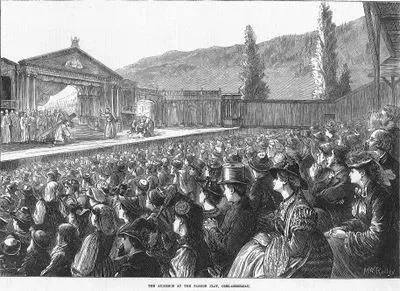 "İhtiras Oyunu'nundaki" Seyirciler, Oberammergau