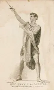 "Sıkıntılı Anne" Oyununda Orentes Rolünde Charles Kemble