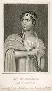 William Charles Macready  Orestes Rolünde  IV.Perde I.Sahne(Sıkıntılı Anne)