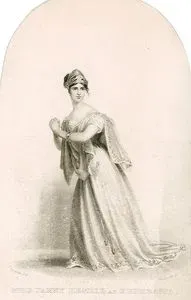 Fanny Kemble Euphrasia Rolünde(Yunanlı Kız Evlat)