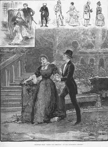 "Lords And Commons (Lordlar ve Sıradan İnsanlar)" Oyunundan Bir Sahne ve Karakterler, Haymarket Tiyatrosu
