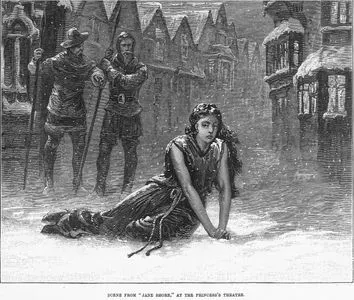 Scene From "Jane Shore" Oyunundan Bir Sahne, Prenses Tiyatrosu
