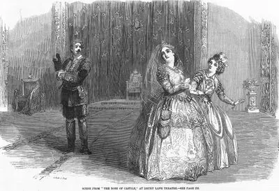 The Rose Of Castile (Castille Gülü) Operasından Bir Sahne, Drury Lane Tiyatrosu