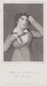 "Deaf and Dumb-Sağır ve Dilsiz" Oyununda Julio Rolünde Maria Theresa Kemble