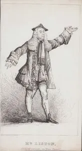 "Tom Thumb" Oyununda Lord Grizzle Rolünde John Liston