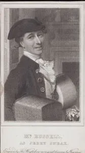 "The Mayor of Garratt"  Oyununda Jerry Sneak Rolünde Samuel Thomas Russell
