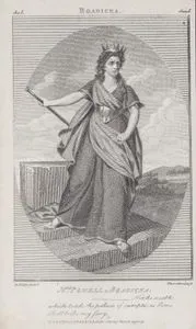 Boadicea Oyununda Boadicea Rolünde Mary Ann Powell, I.Perde I.Sahne