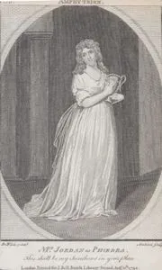 Amphitryon Oyununda Phaedra Rolünde Dorothy Jordan, IV.Perde