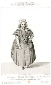 Perette Rolünde Madam Gonthier(Fanfan Ve Colas), Komik Opera, Plate 3