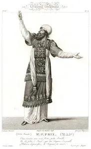 Joad Rolünde Mr.St.Prix(Athalie),  Fransız Tiyatrosu, Plate 7