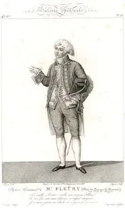 Marquis De Moncade Rolünde Mr.Fleury(Kentsoylular Okulu) Fransız Tiyatrosu, Plate 13
