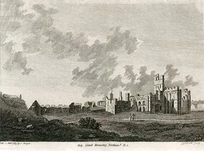 Lindesfarne Adası (Kutsal Ada) Manastırı, Northumberland, Pl.1
