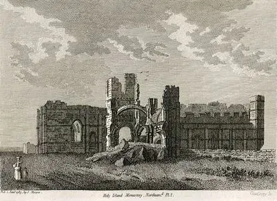 Lindesfarne Adası (Kutsal Ada) Manastırı, Northumberland, Pl.2