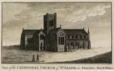 St.Asaph (Cyndeyrn) Katedrali, Flintshire, Kuzey Galler