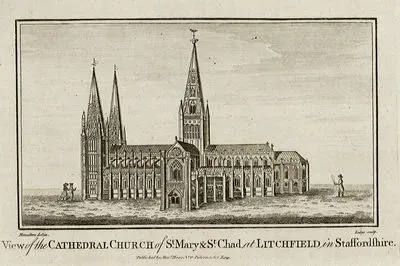 St.Mary Ve St.Chad Katedrali, Litchfield, Staffordshire