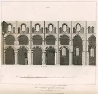 Waltham Manastırının Salonunun Sol Duvarı, Essex
