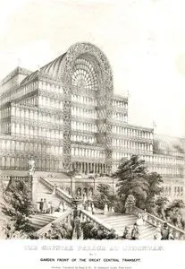 Crystal Palace (Kristal Sarayı) Sergi Binasının Ana Girişi, Sydenham