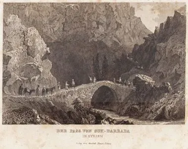 Suriye'de Souk Barrada Geçiti