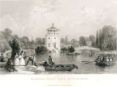 Radford Folly Bahçesi, Near Nottingham