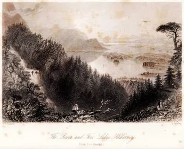 Torc Şelalesinden Torc Gölü Ve Aşağı Göl, Killarney