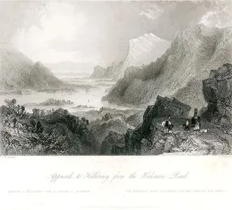 Kenmare Yolundan Killarney Manzarası