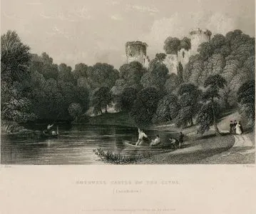 Clyde Nehri Üzerinde Bothwell Kalesi, Lanarkshire