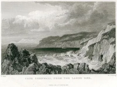 Karanın Bittiği Yer Cornwall Burnu