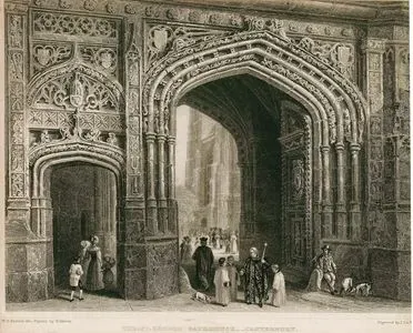 Canterbury Katedralin Giriş Kapısı