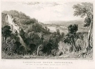 Pownoll Bastard Pellew'in Evi Canonteign Malikhanes, Devonshire