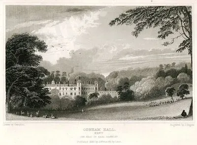 Darnley Kontunun Evi Cobham Hall Malikhanesi, Kent