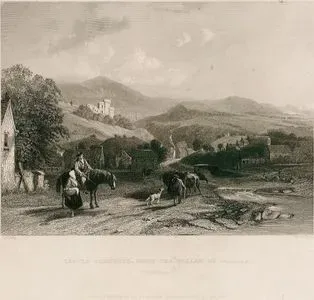 Dollar Vadisinden Campbell Kalesi, Perthshire