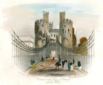 Conwy Kasabasının Girişi, Kuzey Galler