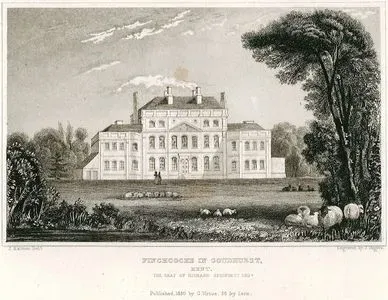 Richard Springett'in Evi Finchcocks Malikhanesi, Goudhurst, Kent