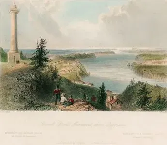 Queenston'da General isaac Brock Anıtı
