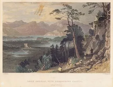 Creran Gölü Ve Barcaldine Kalesi , Argyllshire