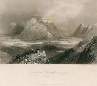 Cloonacartin Tepesinden Manzara, Connemara