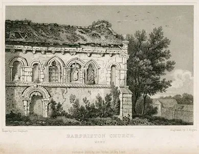 Barfreston Kilisesi, Kent