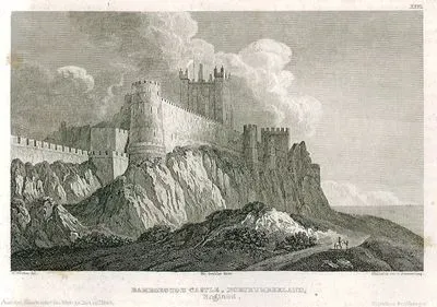 Bamburgh Kalesi, Northumberland, İngiltere