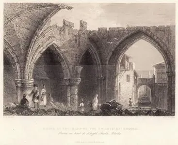 Rodos Kalesi  Veya  Rodos Şövalyeleri Büyük Efendi Sarayı