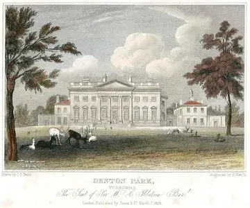 W.C.İbbetson'un Evi Denton Park Malikhanesi, Yorkshire