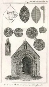 Balderton Kilisesinin Girişi, Nottinghamshire