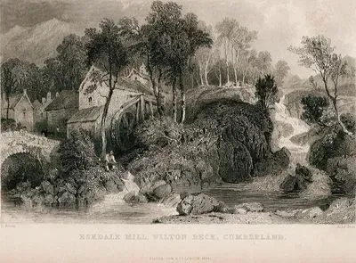 Eskdale Değirmeni, Wilton Beck, Cumberland
