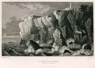 Flamborough Kayalıkları Ve Feneri