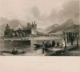 Kilchurn Kalesi, Awe Gölü, Argyllshire