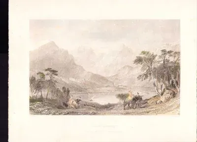 İnversmaid Değirmenin Üzerindeki Yoldan Lomond Gölü