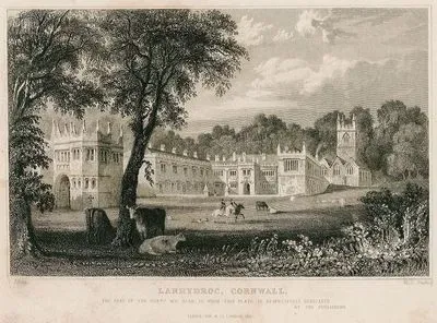 Lanhydrock Malikhanesi, Cornwall