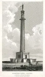 Norfolk Deniz Anıtı Veya Amiral Horatio Nelson Anıtı