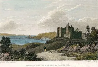 Oystermouth Kalesi Ve Limanı