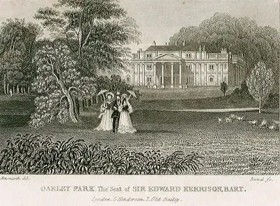 Edward Kerrison'un Evi Oakley Park Malikhanesi, Bart