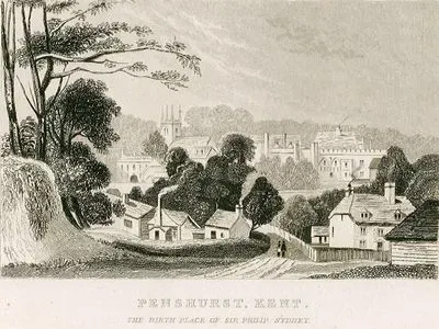 Şair Philip Sydney'in Doğum Yeri, Penshurst, Kent